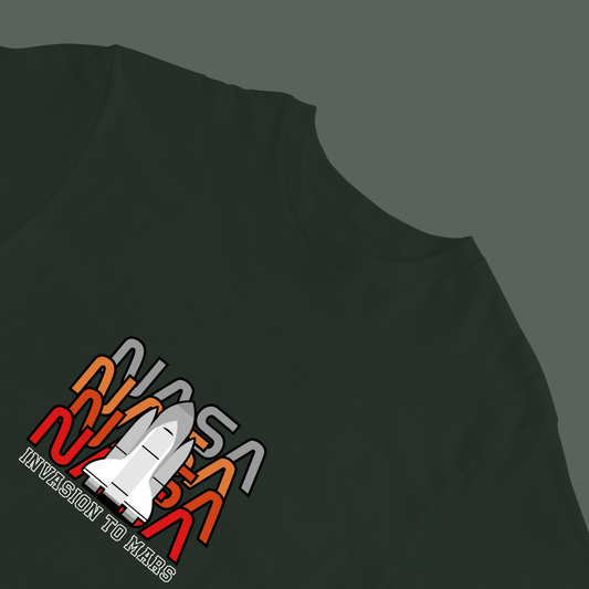 NASA Invasion to Mars Unisex Tee