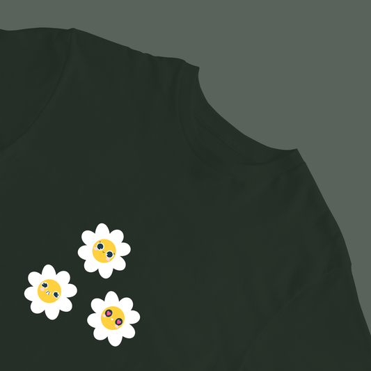 Seamless Daisies Unisex Tee