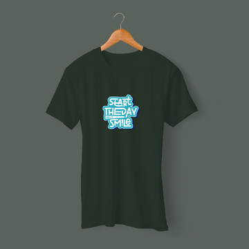 Start the Day with Smile Unisex Tee