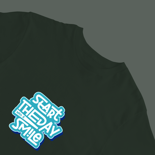 Start the Day with Smile Unisex Tee